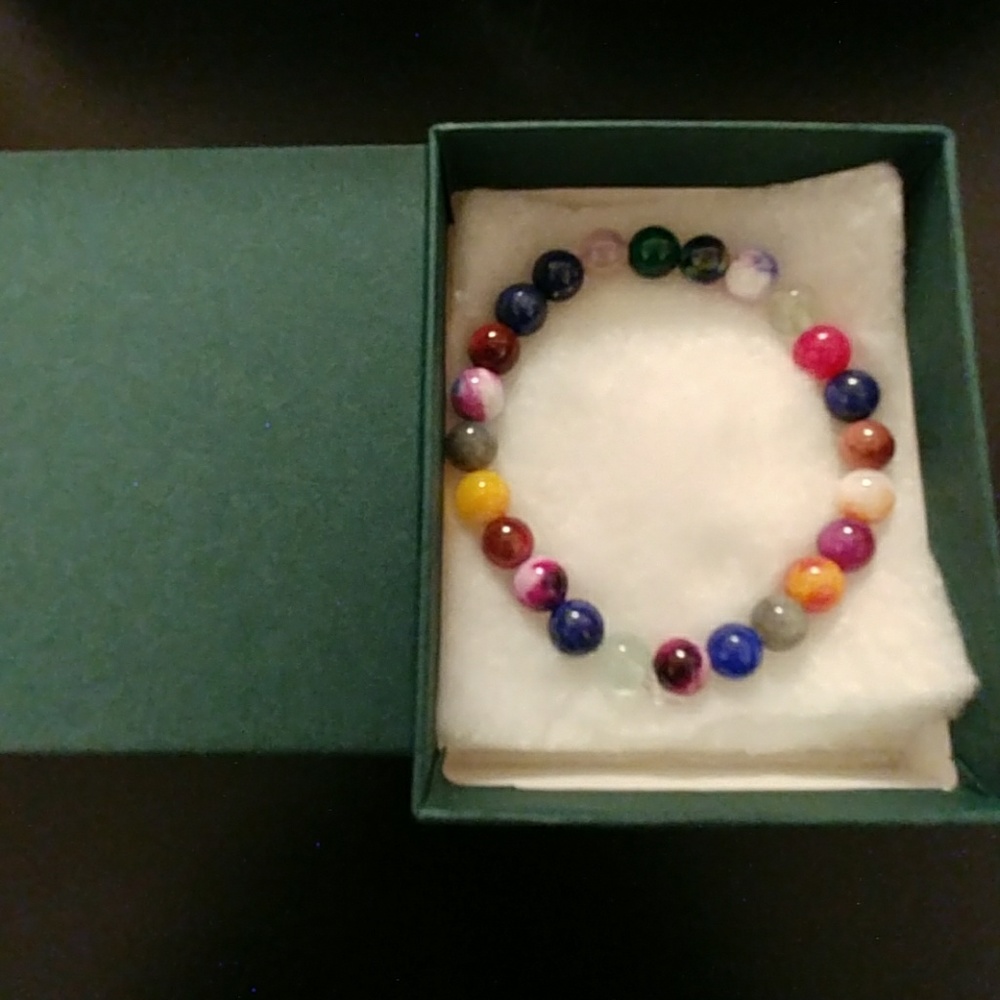 🔥CLEARANCE! Mixed Multi Stone Bracelet - Picture 6 of 8